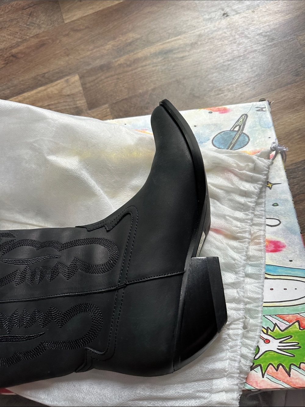 Jeffrey Campbell Finn Tall Western Boots - Picture 6 of 10